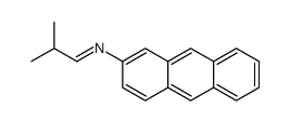 N-anthracen-2-yl-2-methylpropan-1-imine Structure