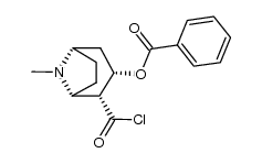 benzoylecgonine acid chloride结构式