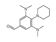 3,5-bis(dimethylamino)-4-piperidin-1-ylbenzaldehyde Structure