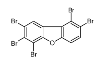 1,2,6,7,8-pentabromodibenzofuran Structure