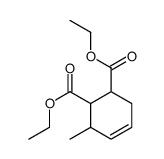 diethyl 3-methylcyclohex-4-ene-1,2-dicarboxylate结构式