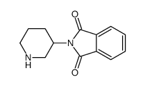 3-PIPERIDINYL PHTHALIMIDE HYDROCHLORIDE structure