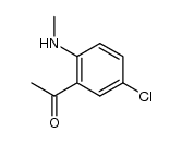 1-(5-chloro-2-(methylamino)phenyl)ethanone Structure