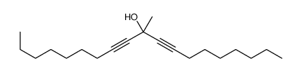 10-methylnonadeca-8,11-diyn-10-ol Structure