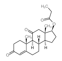 Androst-4-ene-3,11-dione,17-(1-oxopropoxy)-, (17b)- (9CI) picture