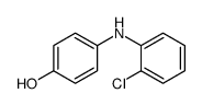 4-[(2-Chlorophenyl)amino]phenol结构式