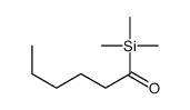 1-trimethylsilylhexan-1-one Structure