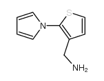 [2-(1H-pyrrol-1-yl)thien-3-yl]methylamine结构式