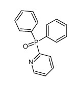 diphenyl(pyridin-2-yl)phosphine oxide Structure