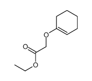 ethyl 2-(cyclohexen-1-yloxy)acetate Structure
