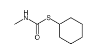 S-cyclohexyl methylcarbamothioate结构式