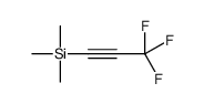 trimethyl(3,3,3-trifluoro-1-propynyl)-Silane Structure