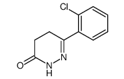 6-(2-chlorophenyl)-4,5-dihydropyridazin-3(2H)-one结构式