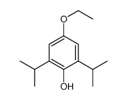 4-ethoxy-2,6-di(propan-2-yl)phenol结构式