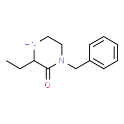 Piperazinone, 3-ethyl-1-(phenylmethyl)- (9CI) picture