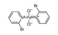 PdCl2(2-bromopyridine)2 Structure