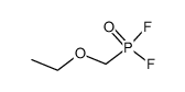 (ethoxymethyl)phosphonic difluoride结构式