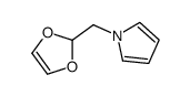 1H-Pyrrole,1-(1,3-dioxol-2-ylmethyl)-(9CI)结构式