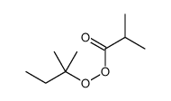 2-methylbutan-2-yl 2-methylpropaneperoxoate结构式