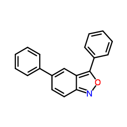 3,5-Diphenyl-2,1-benzoxazole结构式