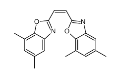 2,2'-(1,2-Ethenediyl)bis[5,7-dimethylbenzoxazole] Structure