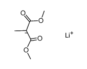 lithium methyl dimethyl malonate结构式