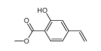 methyl hydroxyl-4-vinylbenzoate Structure