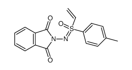 S-p-tolyl-S-vinyl-N-phthalimidosulphoximide结构式