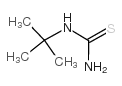 N-(叔丁基)硫脲结构式