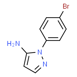 1-(4-Bromophenyl)-1H-pyrazol-5-amine结构式