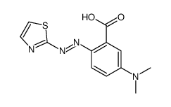 5-(Dimethylamino)-2-(2-thiazolylazo)-benzoic acid结构式