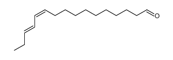 (Z,E)-11,13-Hexadecadienal结构式