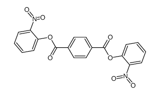 terephthalic acid bis-(2-nitro-phenyl) ester Structure