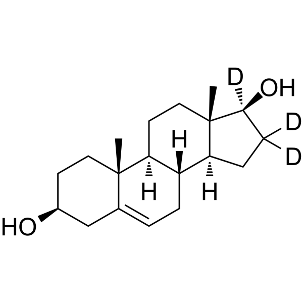 Androstenediol-d3结构式