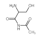 N-acetyl-2-amino-3-hydroxy-propanamide picture