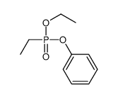 [ethoxy(ethyl)phosphoryl]oxybenzene结构式