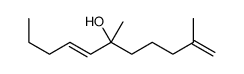 2,6-Dimethyl-1,7-undecadien-6-ol Structure