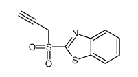 2-prop-2-ynylsulfonyl-1,3-benzothiazole Structure