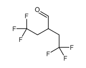4,4,4-trifluoro-2-(2,2,2-trifluoroethyl)butanal Structure