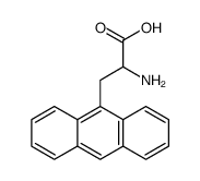 DL-9-Anthrylalanine结构式