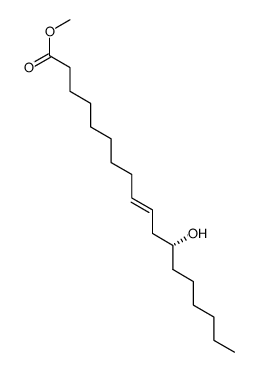 methyl ricinelaidate Structure