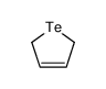 2,5-dihydrotellurophene Structure