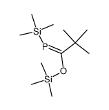 (2,2-dimethyl-1-(trimethylsiloxy)propylidene)-trimethylsilylphosphine结构式