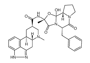 2-aza-dihydroergotamine结构式