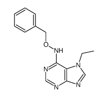 N6-Benzyloxy-7-ethyladenine结构式