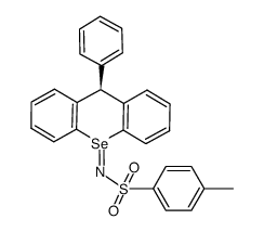 trans-9-Phenylselenoxanthene-N-(p-toluenesulfonyl)selenilimine结构式