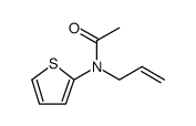 Acetamide,N-2-propenyl-N-2-thienyl- (9CI)结构式