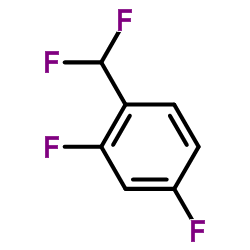 1-二氟甲基-2,4-二氟苯结构式