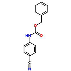 Benzyl (4-cyanophenyl)carbamate Structure