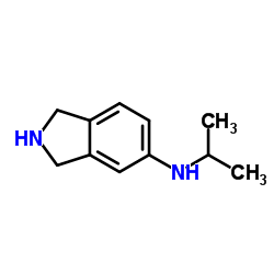 N-Isopropyl-5-isoindolinamine结构式